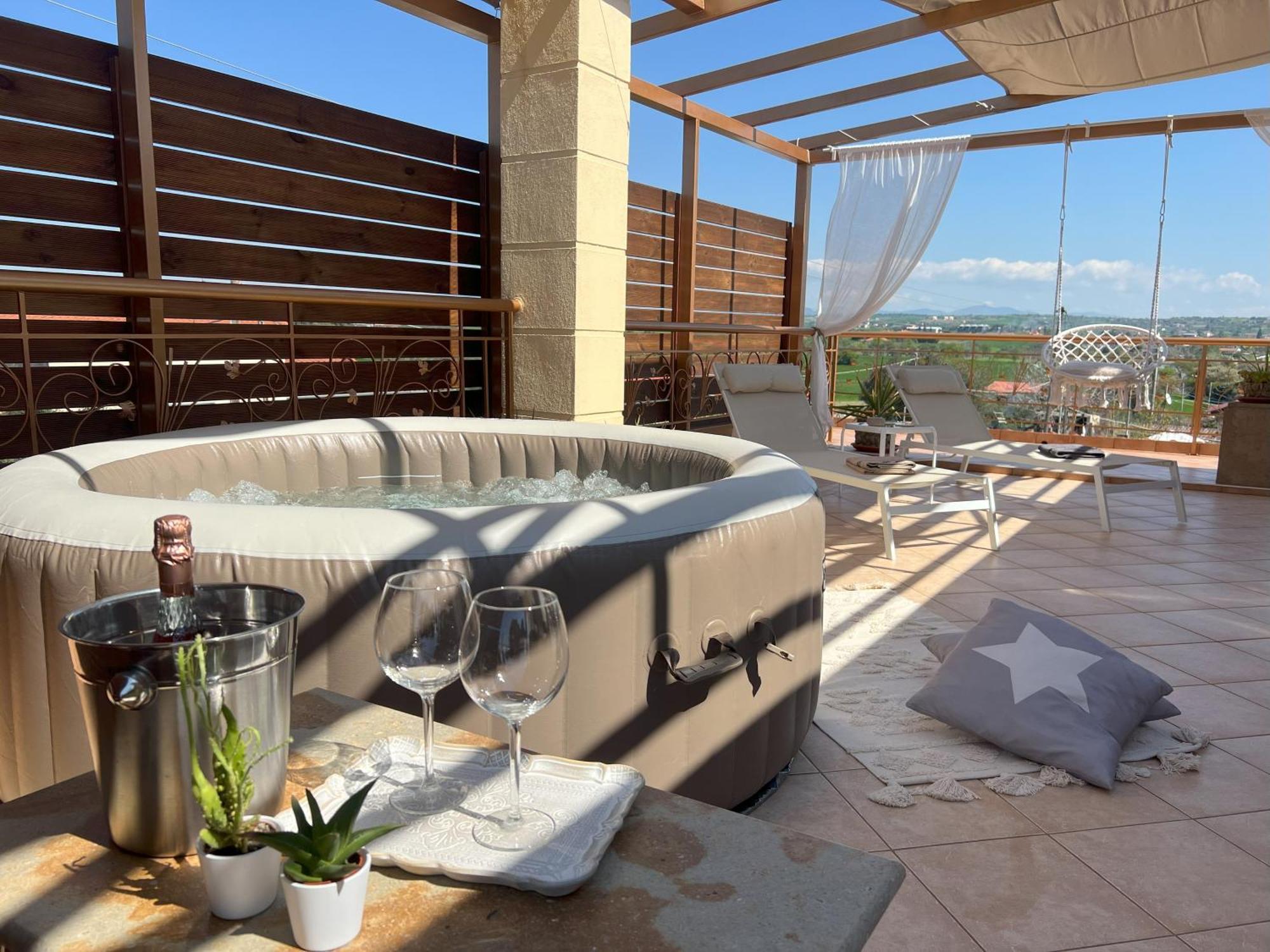 エパノミDoormat# Wait 'N Sea, Jacuzzi, Luxury Stone Houseアパートメント エクステリア 写真